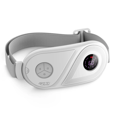 Melegítő menstruációs öv menstruációs fájdalmak ellen – fehér