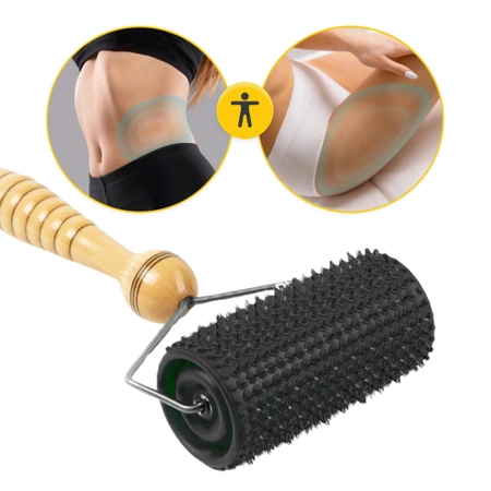 Lyapko 5,0 többtűs masszázshenger, nikkelmentes, fekete