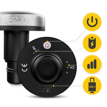 Melegítőfej masszázspisztolyhoz