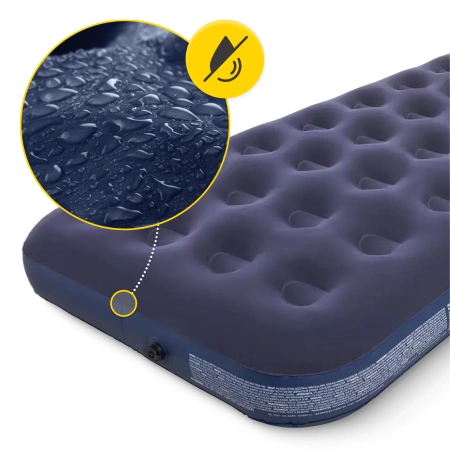 Avenli pumpával ellátott egyszemélyes felfújható matrac, 191 x 99 x 22 cm