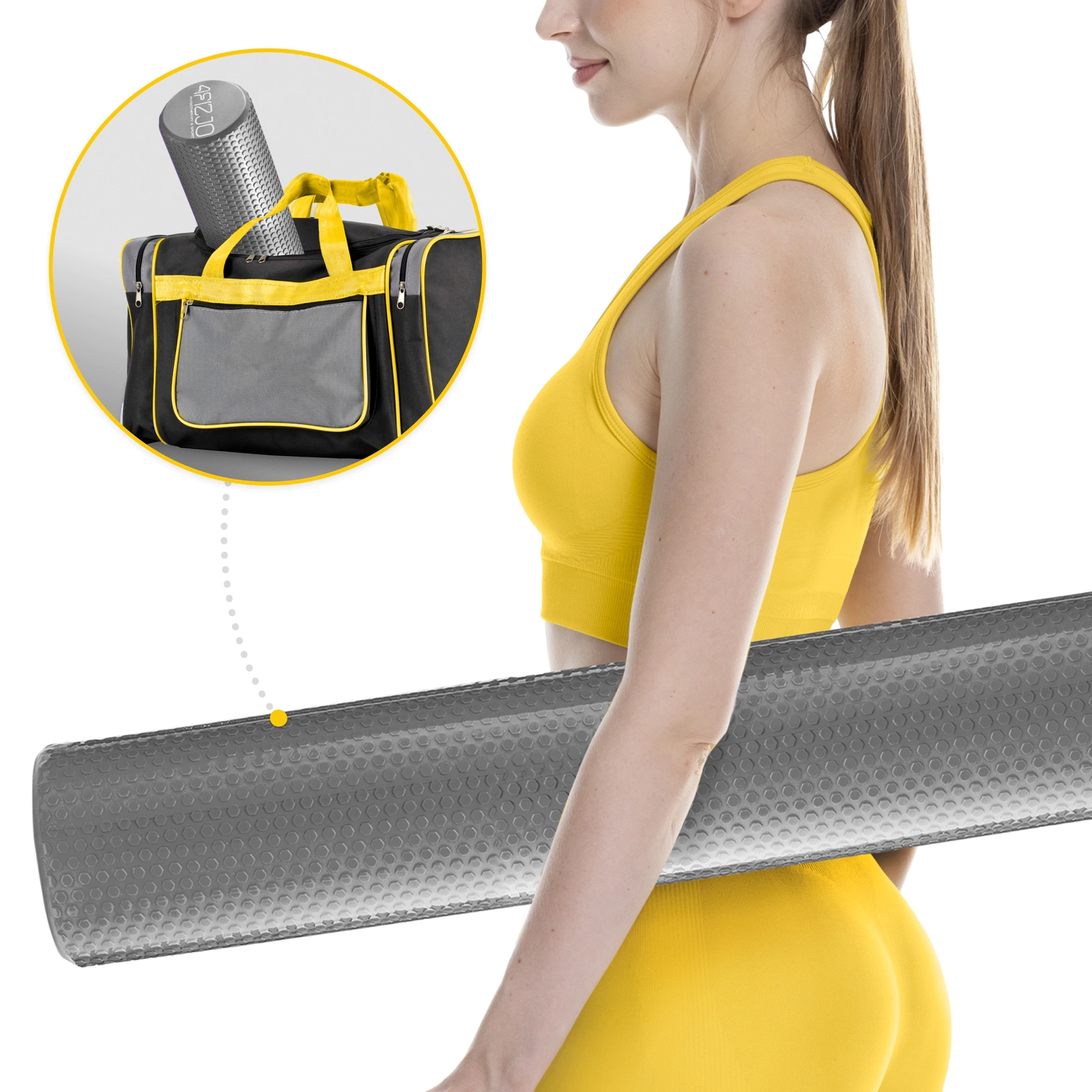 walek do masazu roller wypustki profesjonalny