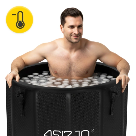 Felfújható jégfürdő téli úszáshoz, cseppvarrott, kerek