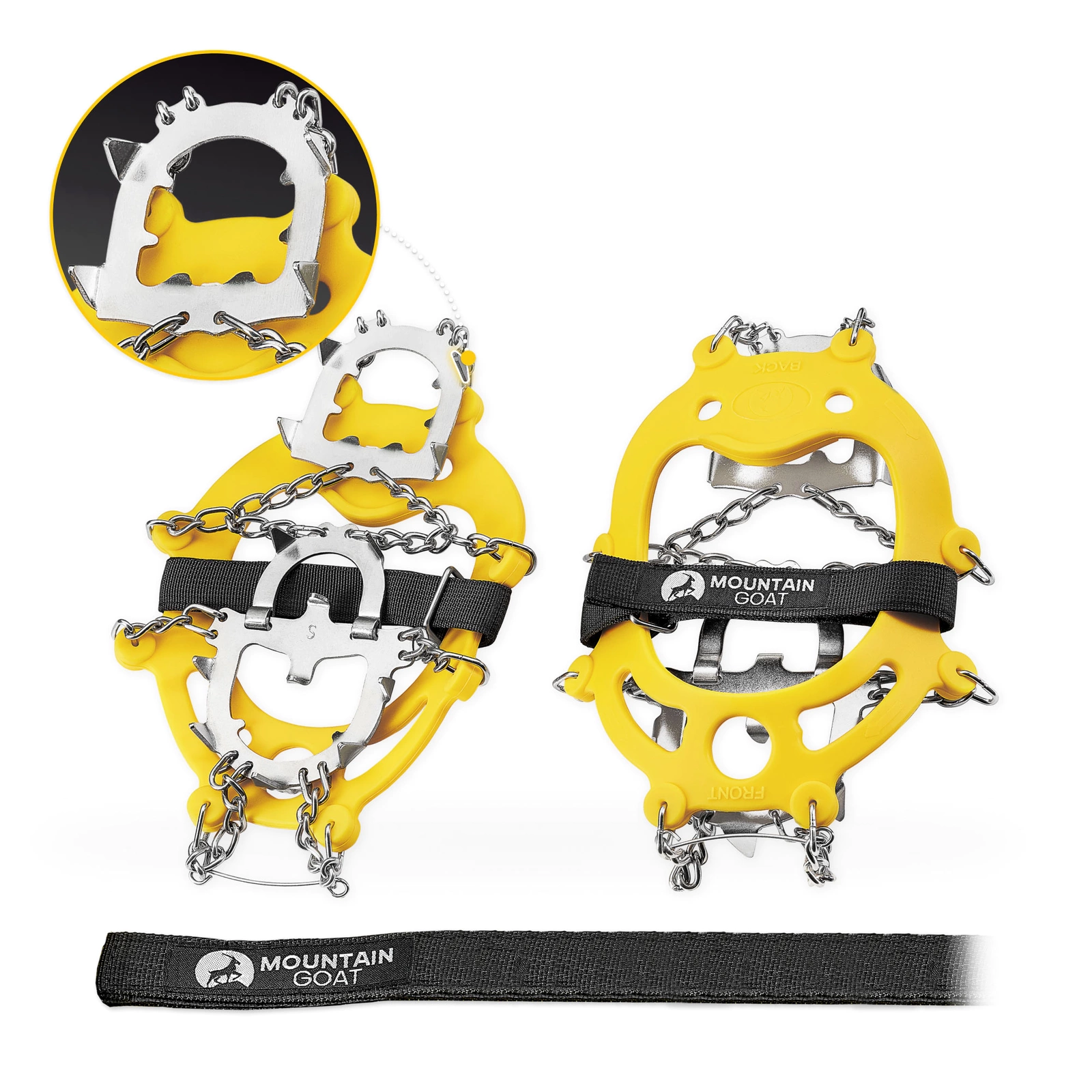 turystyczne raczki na buty turystyczne trekkingowe mountain goat