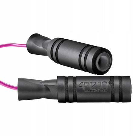 BASIC csúszásmentes markolatú ugrálókötél, rózsaszín