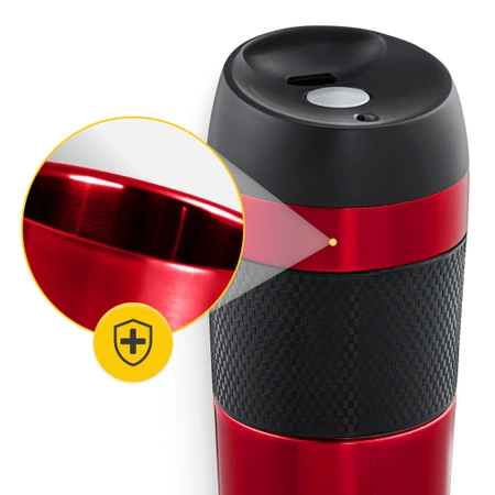 Mountain Goat TRAVEL termosz bögre, 400 ml, piros