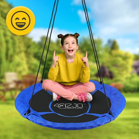 Kerti gyerek fészekhinta, L, 100 cm