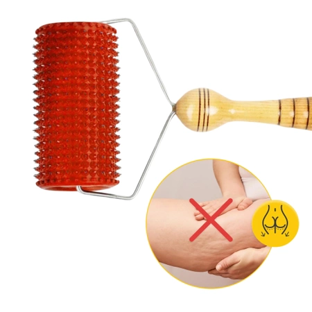 Lyapko 5,0 többtűs masszázshenger, nikkelmentes, piros