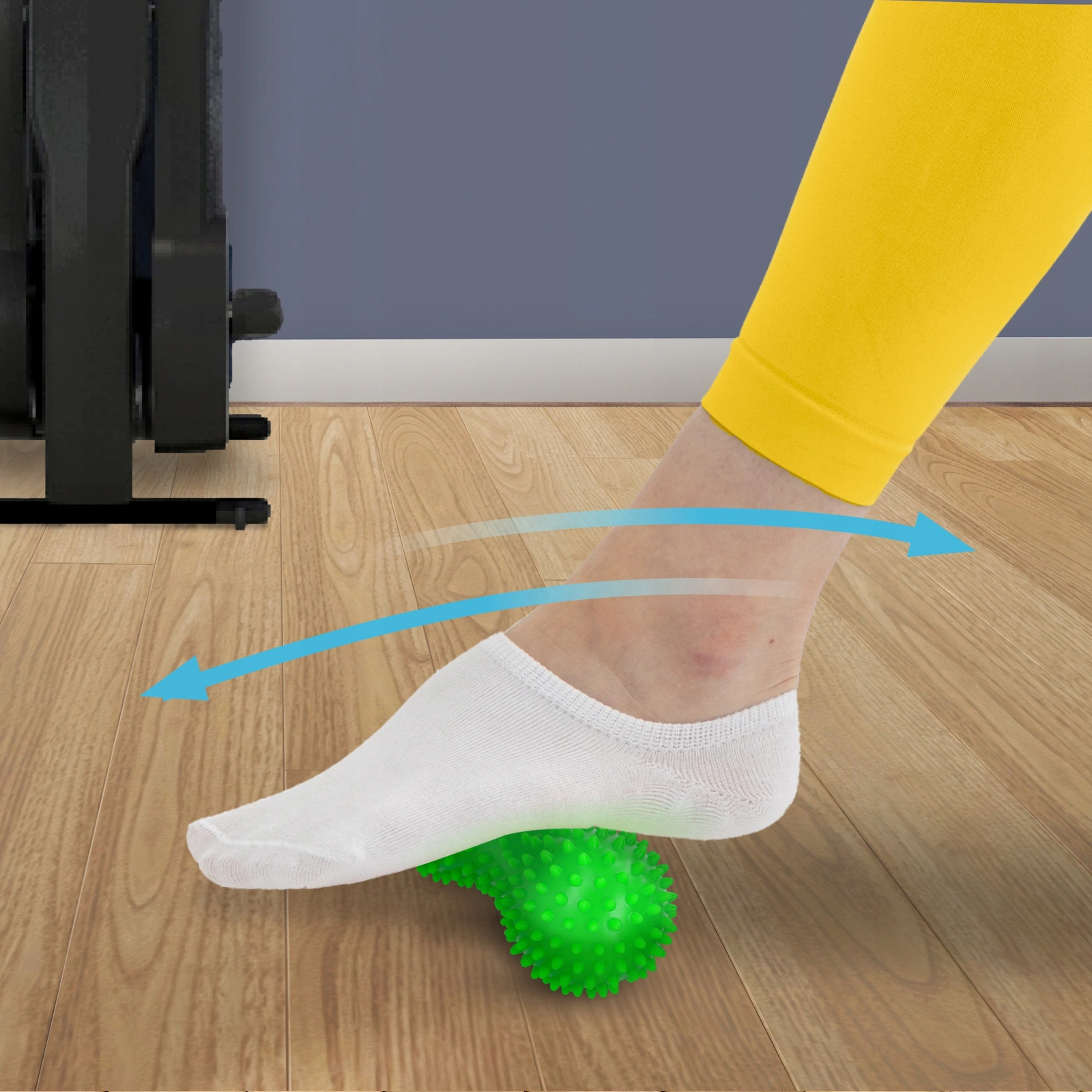 podwojna pileczka do masazu sensoryczna orzech antystresowa