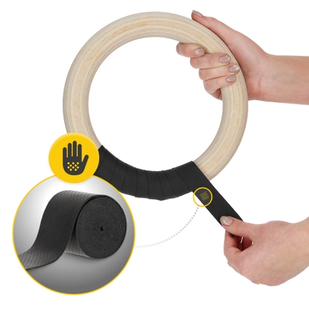 Gimnasztikai gyűrű, sárga