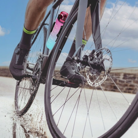 Gyermek kulacs, motivációs minta, 1 L, rózsaszín