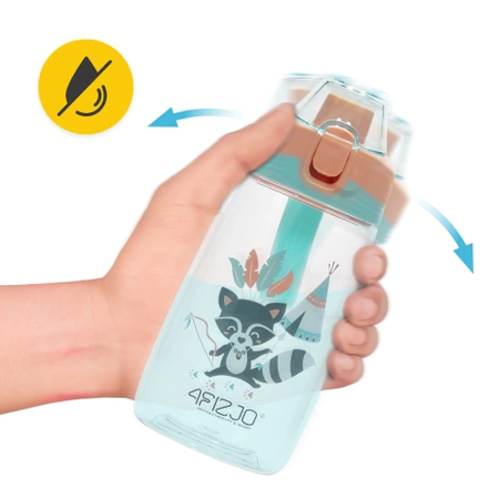 Gyerek kulacs, mosómedvés minta, 550 ml