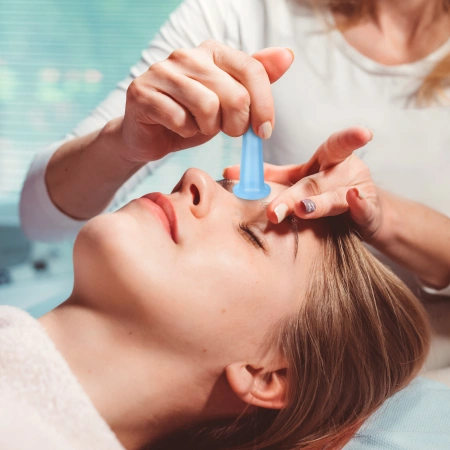 FACE+ szilikonköpöly készlet, 5 db, kék