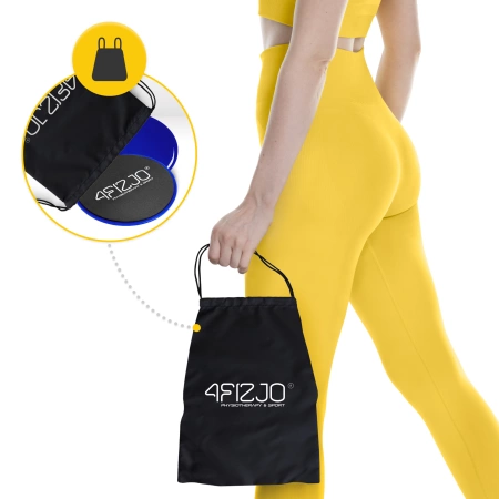 SLIDE csúszókorong edzéshez, 2 db, kék