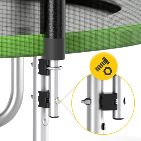 CLASSIC kerti gyerek trambulin, 312 cm, 10 láb