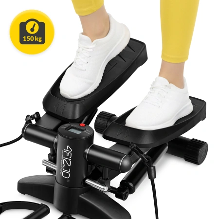 Expanderes taposógép, fekete