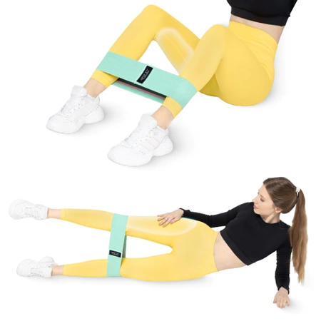 HIP BAND textil erősítő gumiszalag szett, 3 db