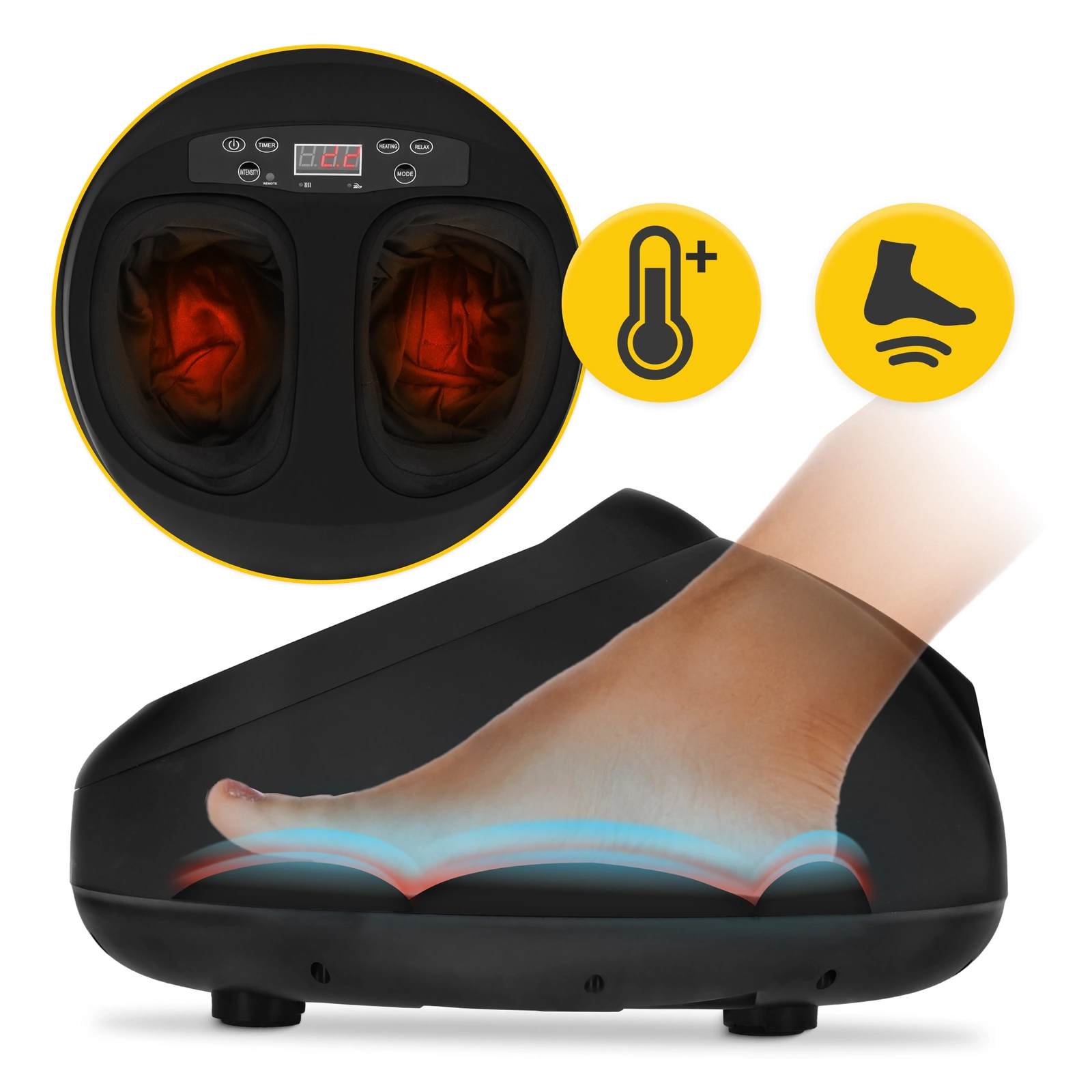 masazer elektryczny do stop do nog masaz