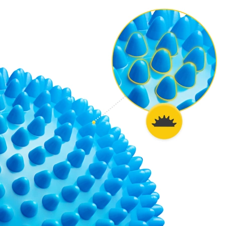 Szenzoros egyensúlyozó félgömb, 2 db, kék