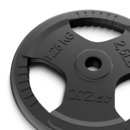 Öntöttvas súlytárcsa, 2 x 1,25 kg