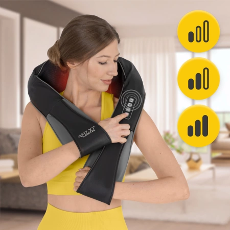 SHIATSU PRO+ nyak- és vállmasszírozó, szürke