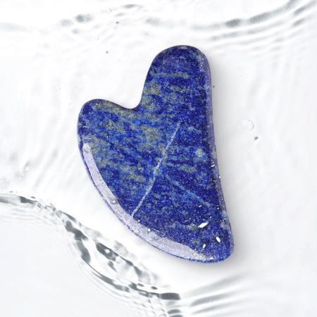 Klasszikus Gua Sha kő természetes lazuritból