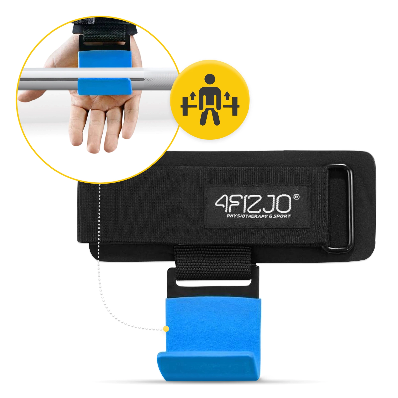 Niebieskie haki treningowe