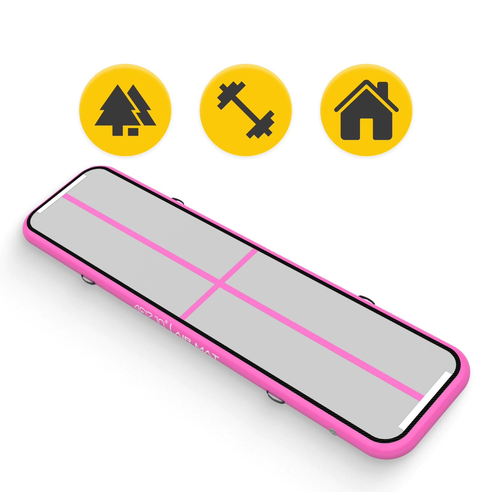 sciezka gimnastyczna akrobatyczna z pompka