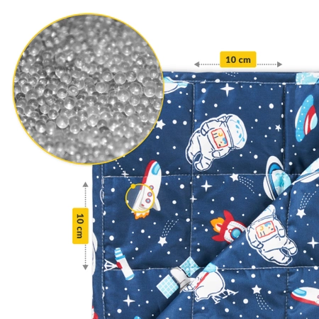 Gyerek súlyozott takaró, 4 kg