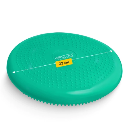 PRO+ egyensúlyozó párna, 33 cm, zöld