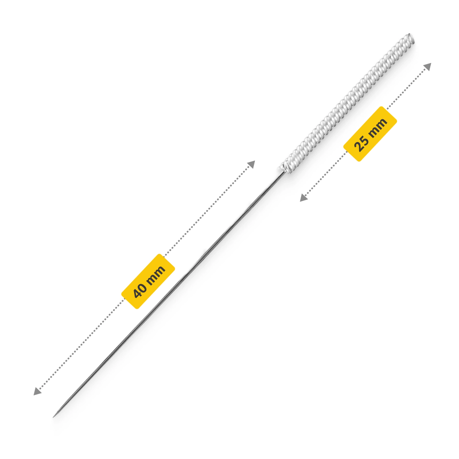 igly do akupunktury z prowadnica ze stali chirurgicznej