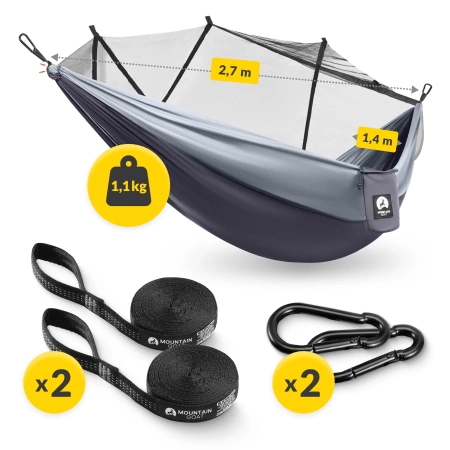 Mountain Goat egyszemélyes túrázó függőágy szúnyoghálóval