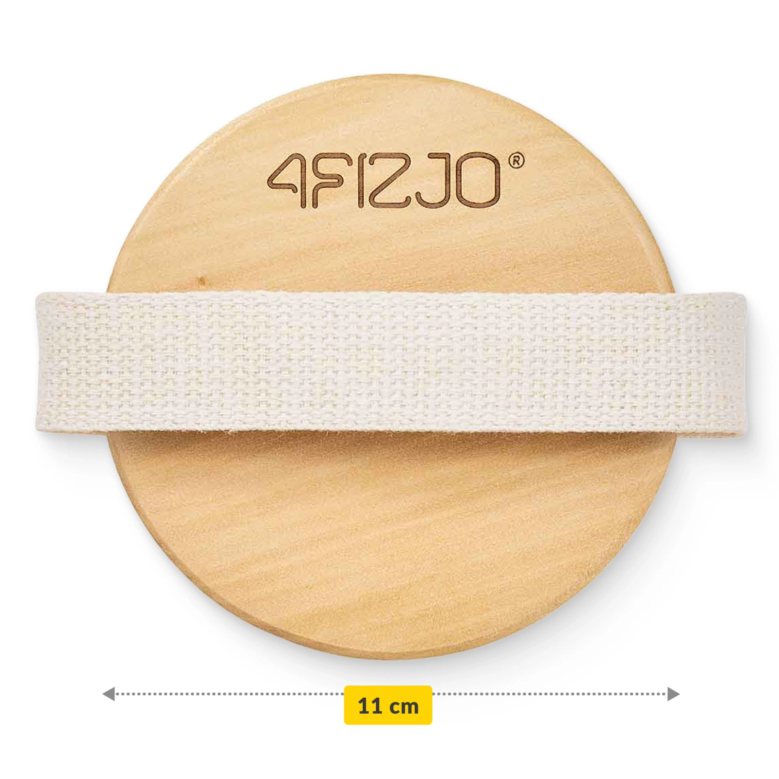 okragla szczotka do masazu z silikonowymi wypustkami wymiary