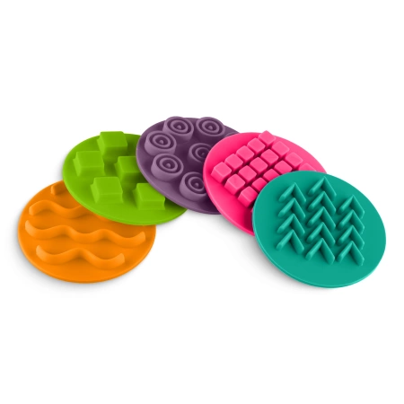 Érzékszervi korongok gyerekeknek, 10 cm, 10 darabos készlet