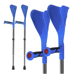 PRO állítható ortopéd mankó, kék