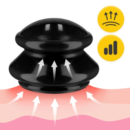 Gumiköpöly készlet, 4 db, fekete