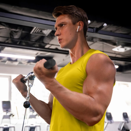 Forgatható egyenes kétkezes fogantyú, 50 cm