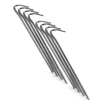 Acél sátorcövek, 10 db