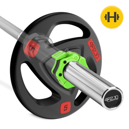 Olimpiai gyorsszorító gyűrű, 50 mm, zöld