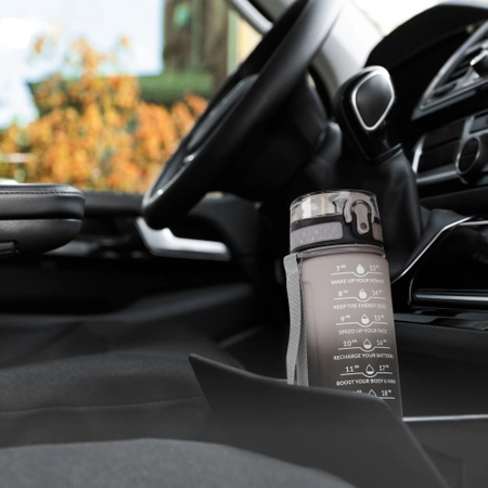 Gyermek kulacs, motivációs minta, 0,5 L, szürke