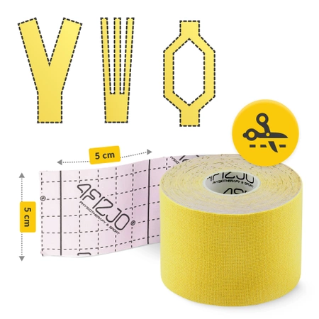 Kineziológiai tapasz Kinesio Tape, 5 m x 5 cm