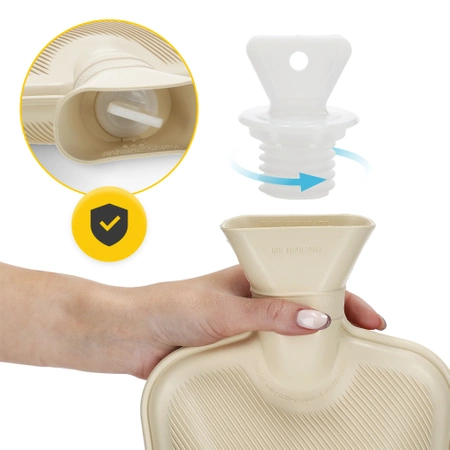 Gumi melegítőpalack, 2 l