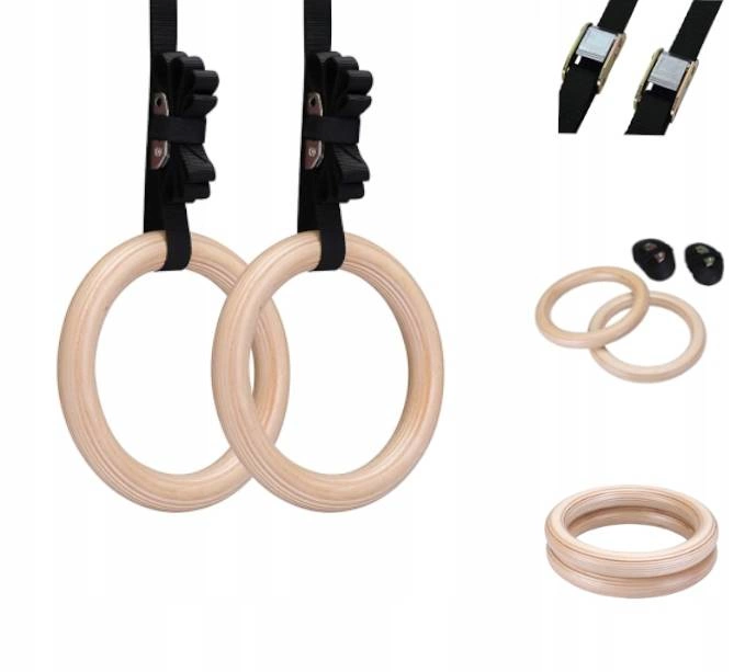 kolka obrecz gimnastyczna drewniana do akrobatyki