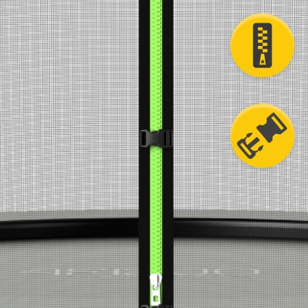 PRO kerti trambulin gyermekeknek, 374 cm, 12 láb