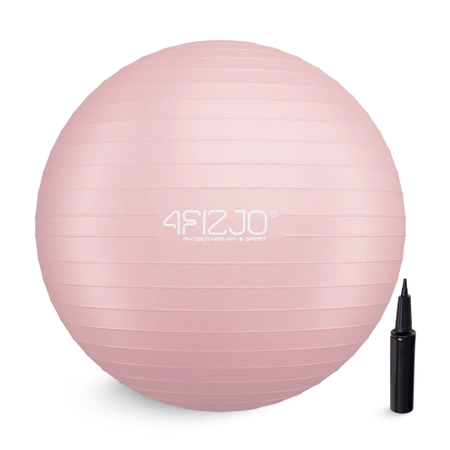 Felfújható gimnasztikai labda, 85 cm, rózsaszín