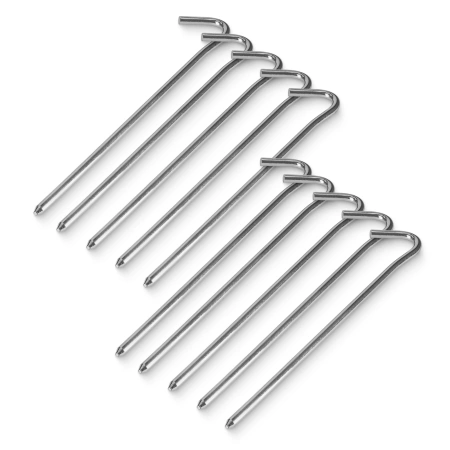 Acél sátorcövek, 10 db