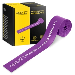 FLOSS BAND rehabilitációs edzőszalag, 1 mm, lila