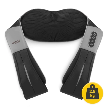 SHIATSU ULTRA+ nyak- és nyakmasszírozó, szürke
