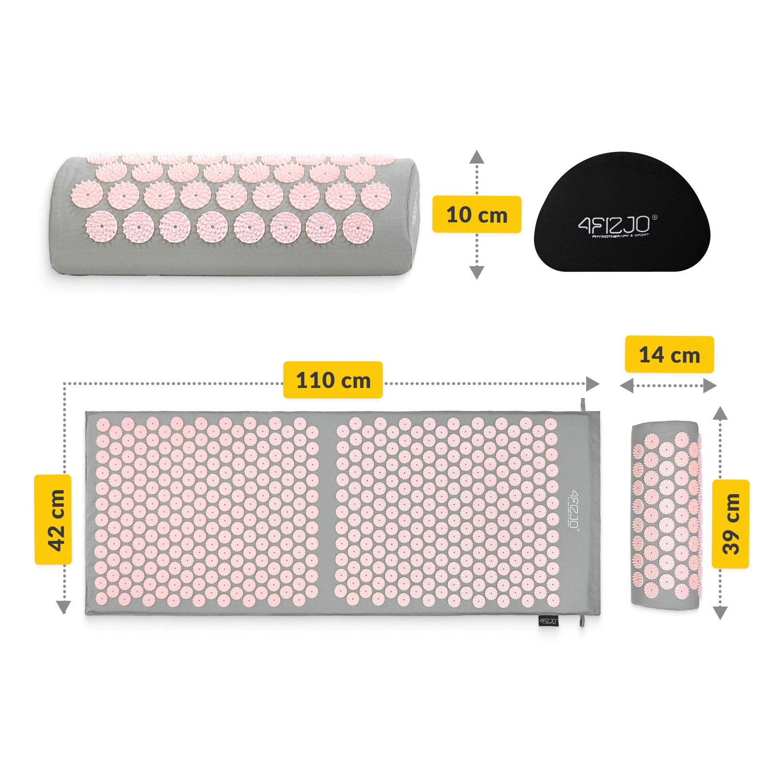 duża mata akupresura klasyczna masaz