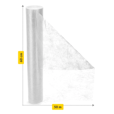 MED orvosi lepedő, 60 cm x 50 m, fehér