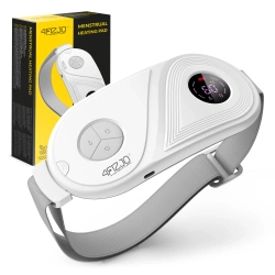 Melegítő menstruációs öv menstruációs fájdalmak ellen – fehér